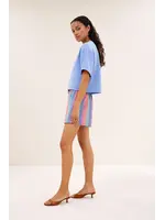 BY-BAR BB SUKI SS SWEAT TOP CITY BLUE