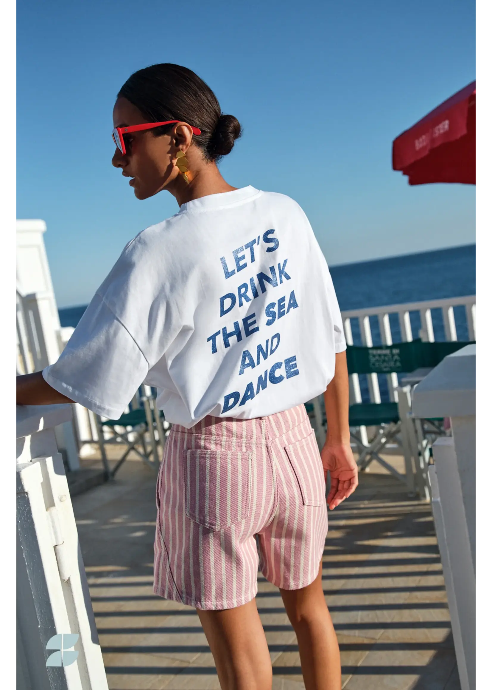 BY-BAR BB JADE DANCE SS SHIRT WHITE