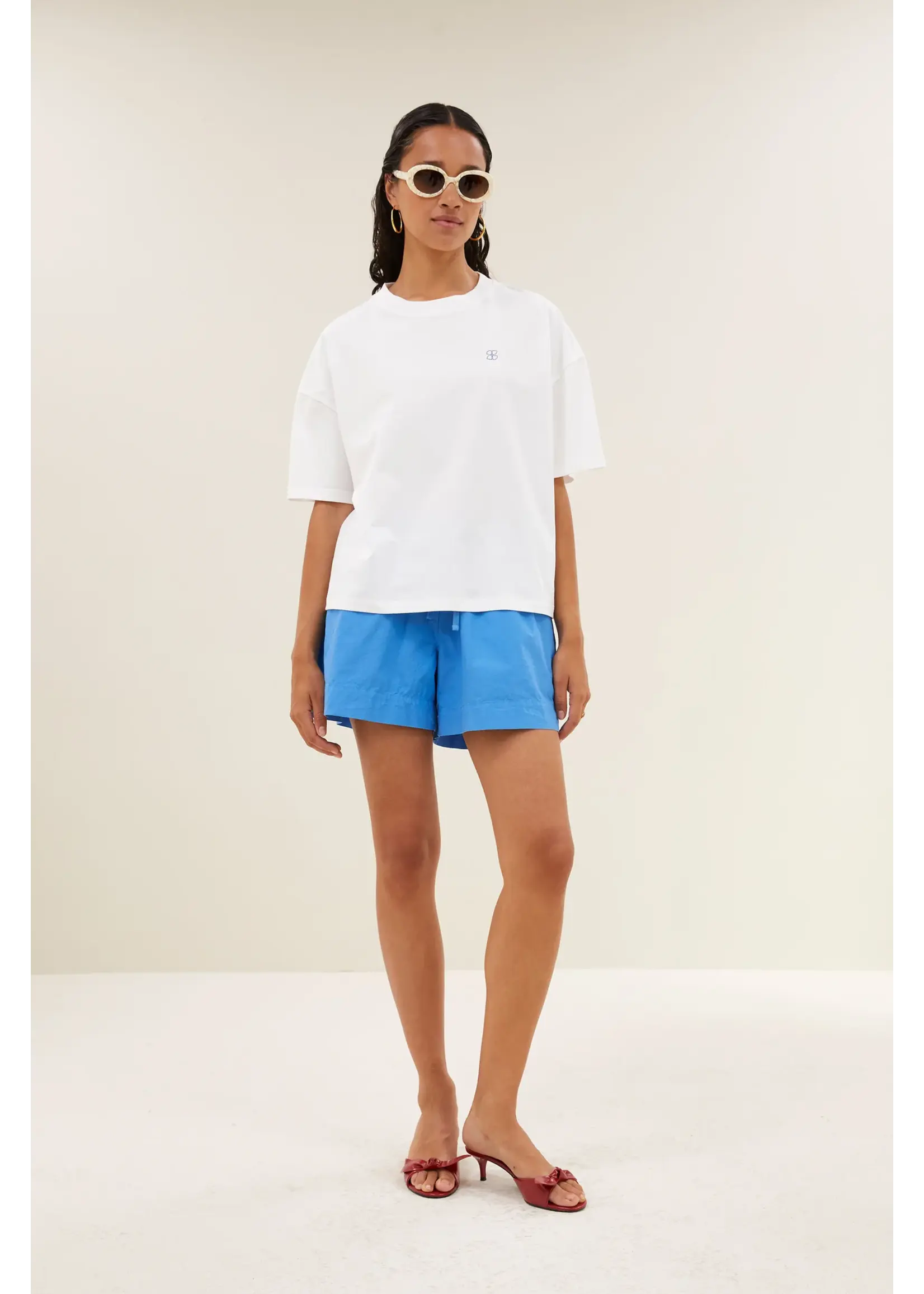 BY-BAR BB JADE DANCE SS SHIRT WHITE