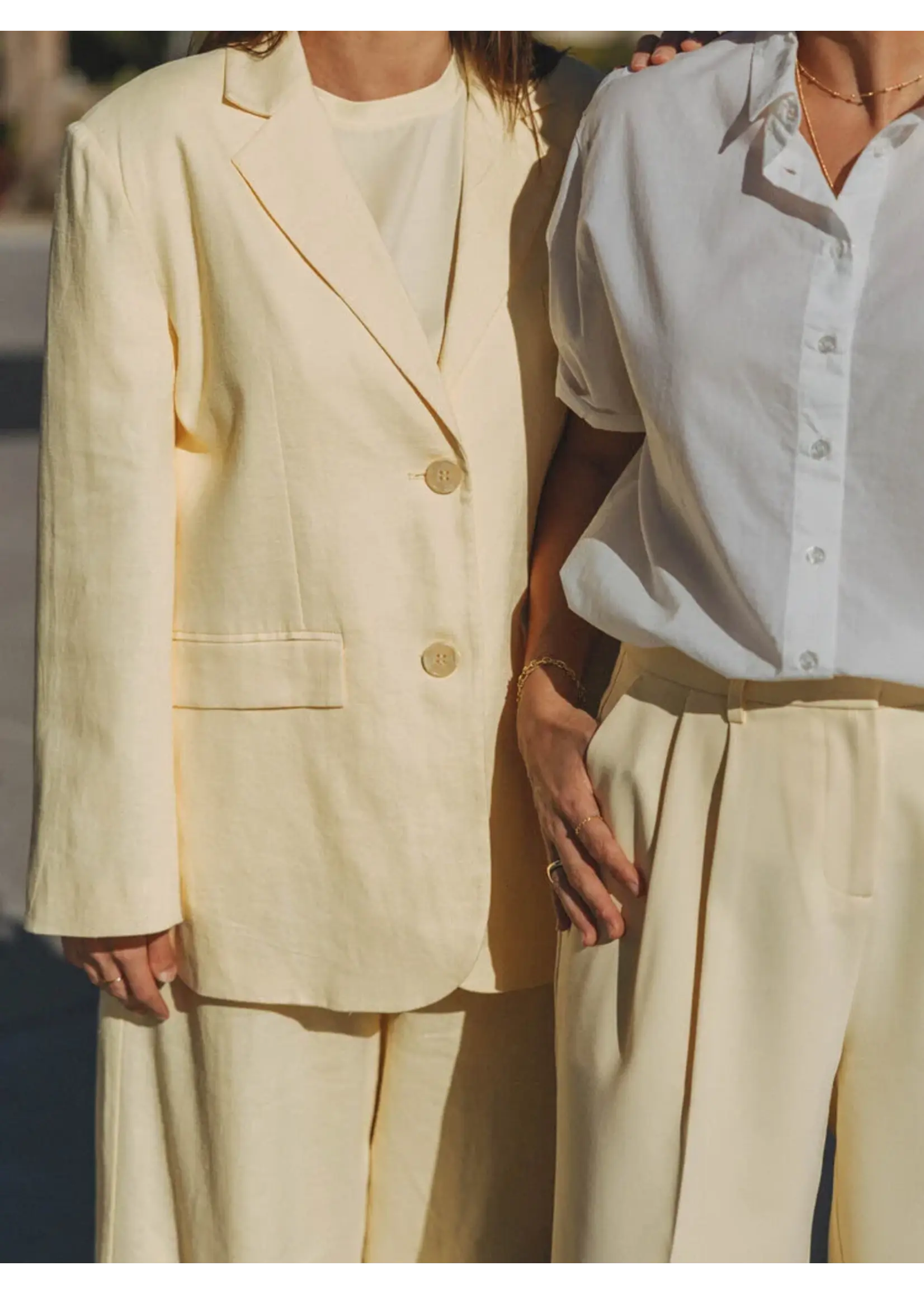 LES SOEURS LS MAISIE SS T-SHIRT BUTTER