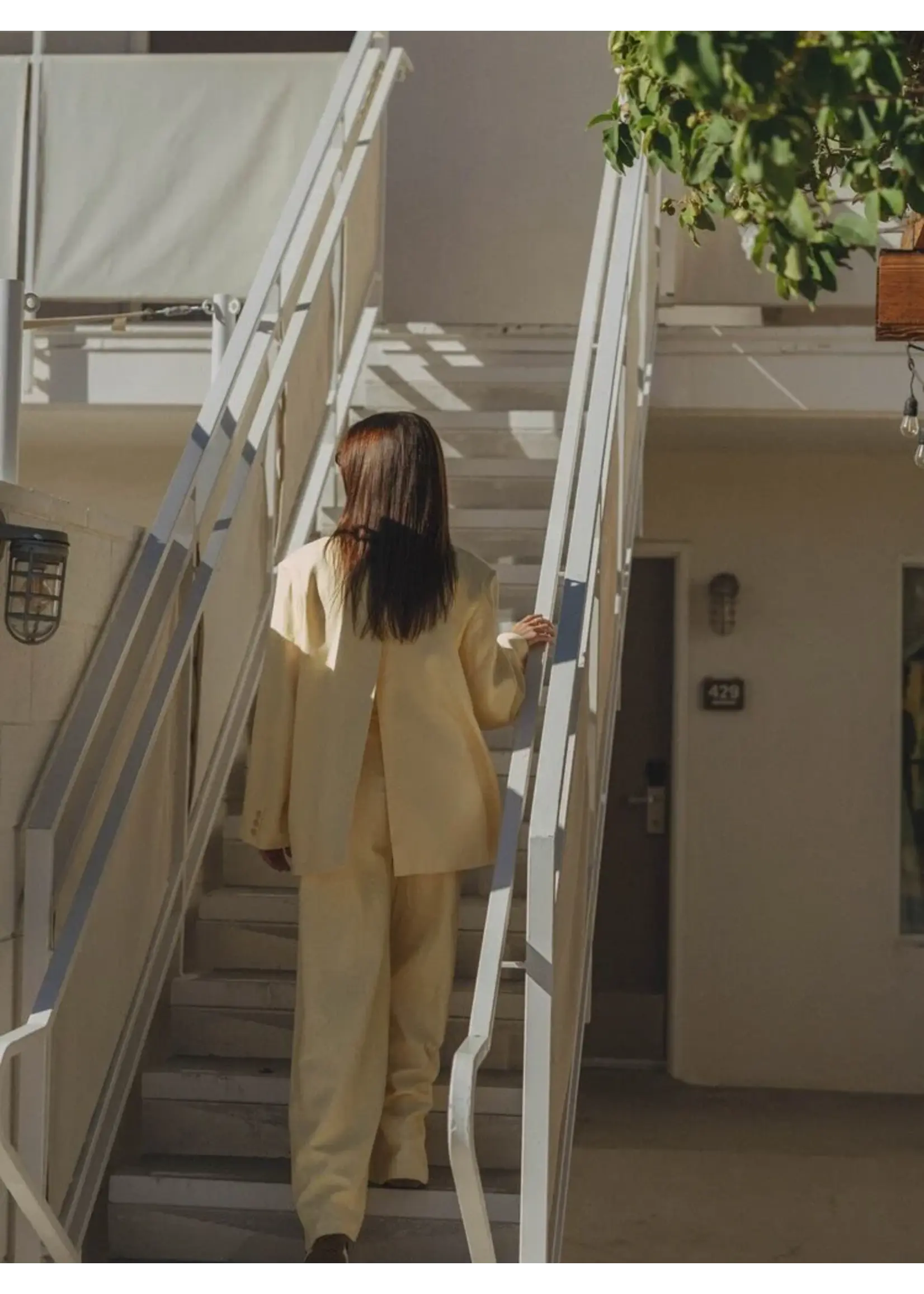 LES SOEURS LS ROMAN BLAZER BUTTER