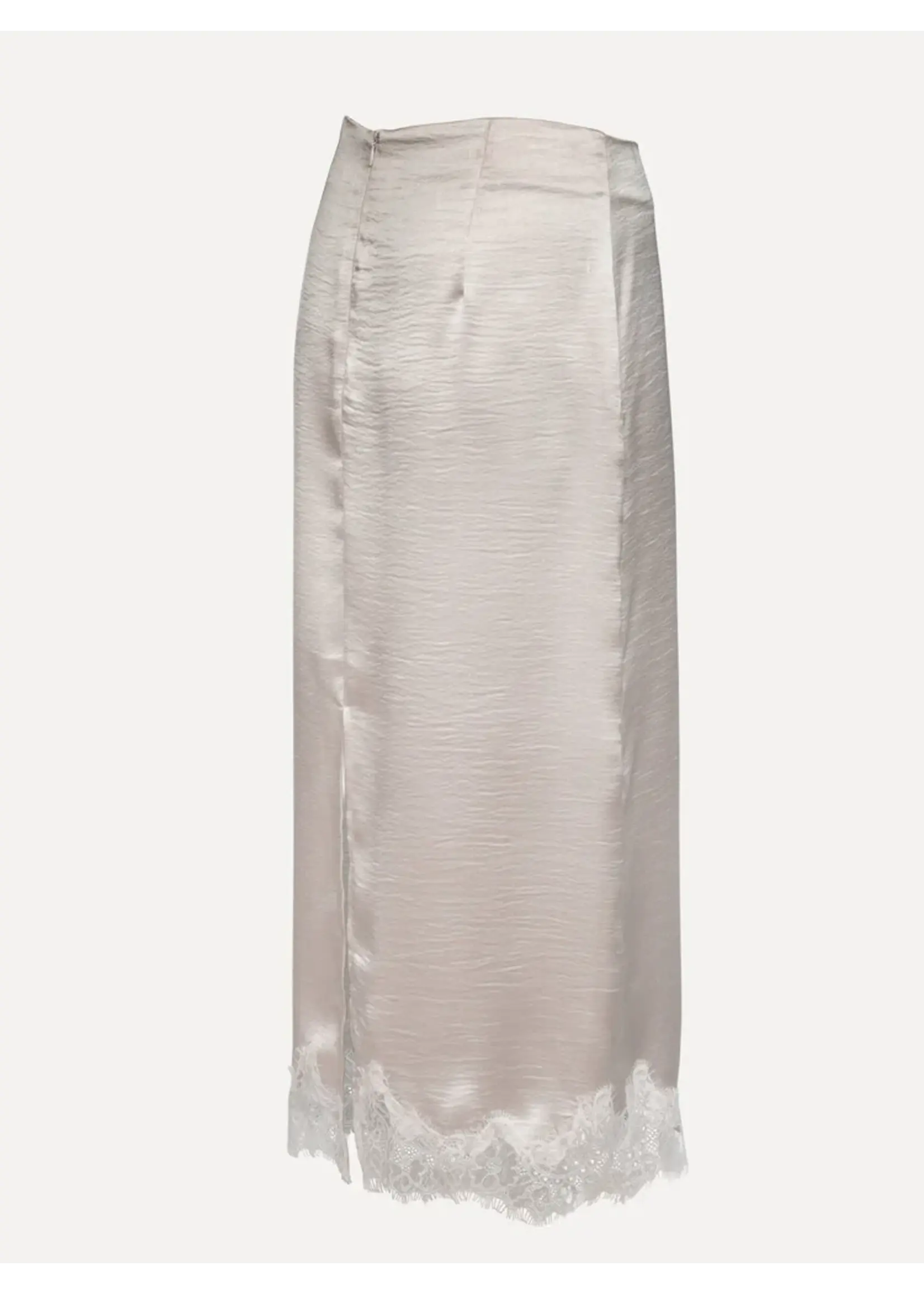 LES SOEURS LS CELIA LACE SKIRT ECRU