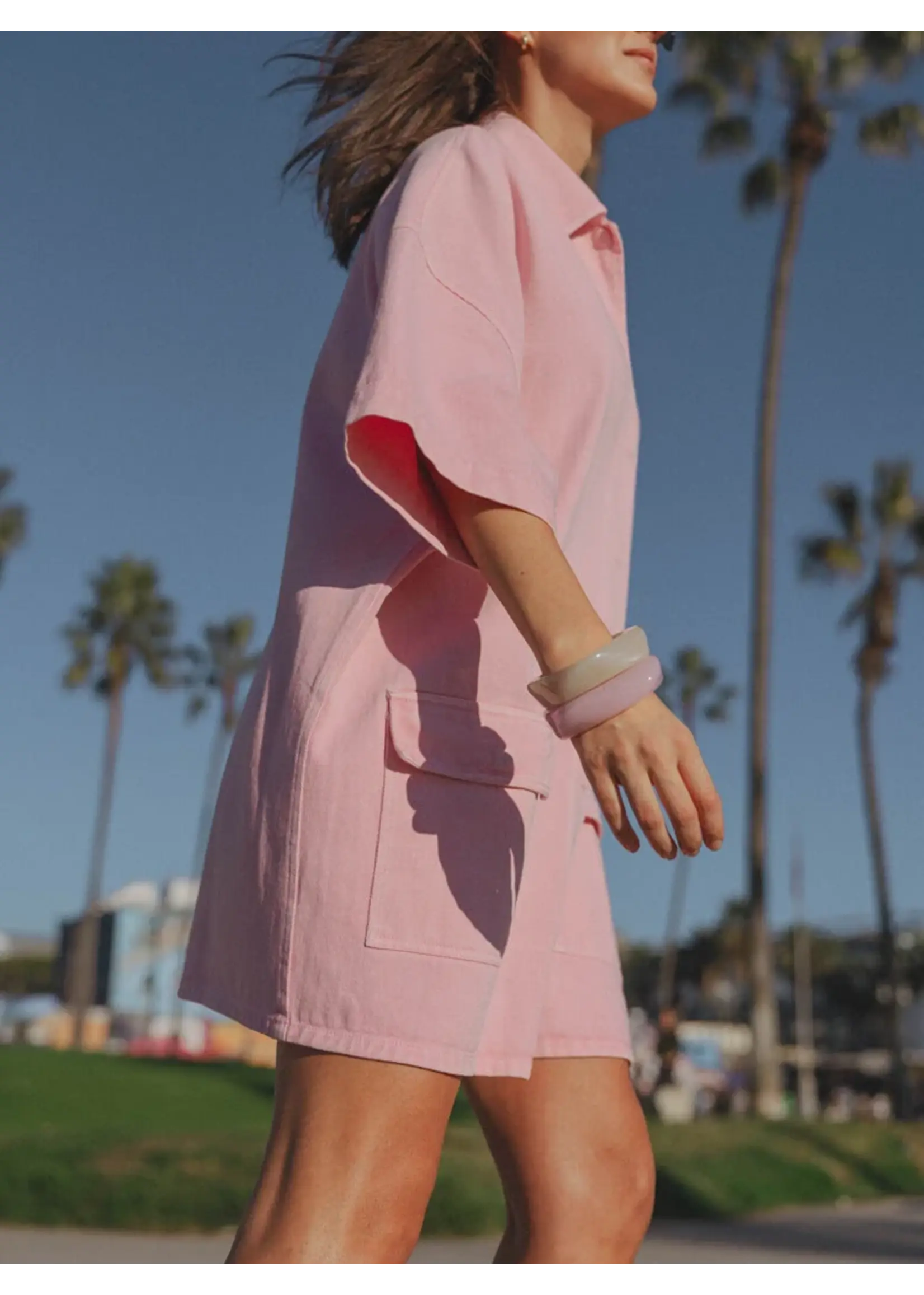 LES SOEURS LS GLORIA DRESS LIGHT PINK