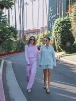 LES SOEURS LS YARA SHIRT STRIPED GREEN WHITE