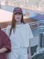 LES SOEURS LS CARRIE T-SHIRT SS WHITE