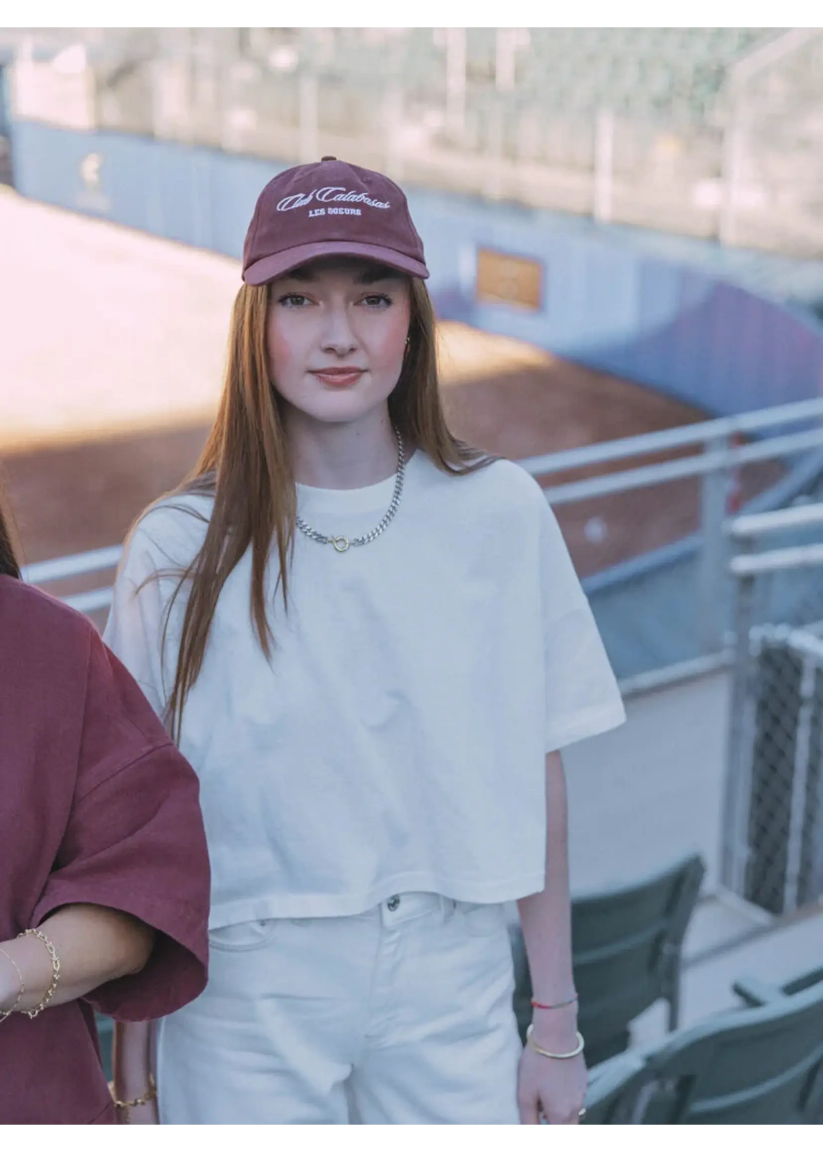 LES SOEURS LS CARRIE T-SHIRT SS WHITE