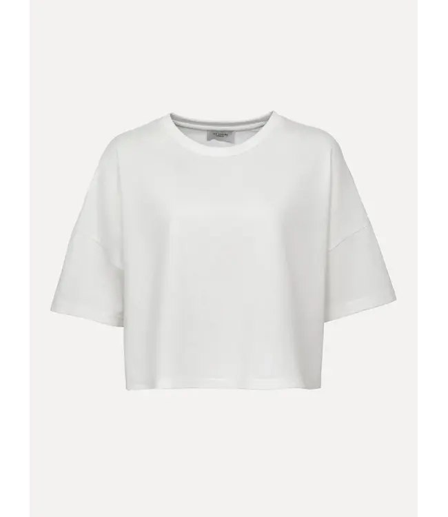 LES SOEURS LS CARRIE T-SHIRT SS WHITE
