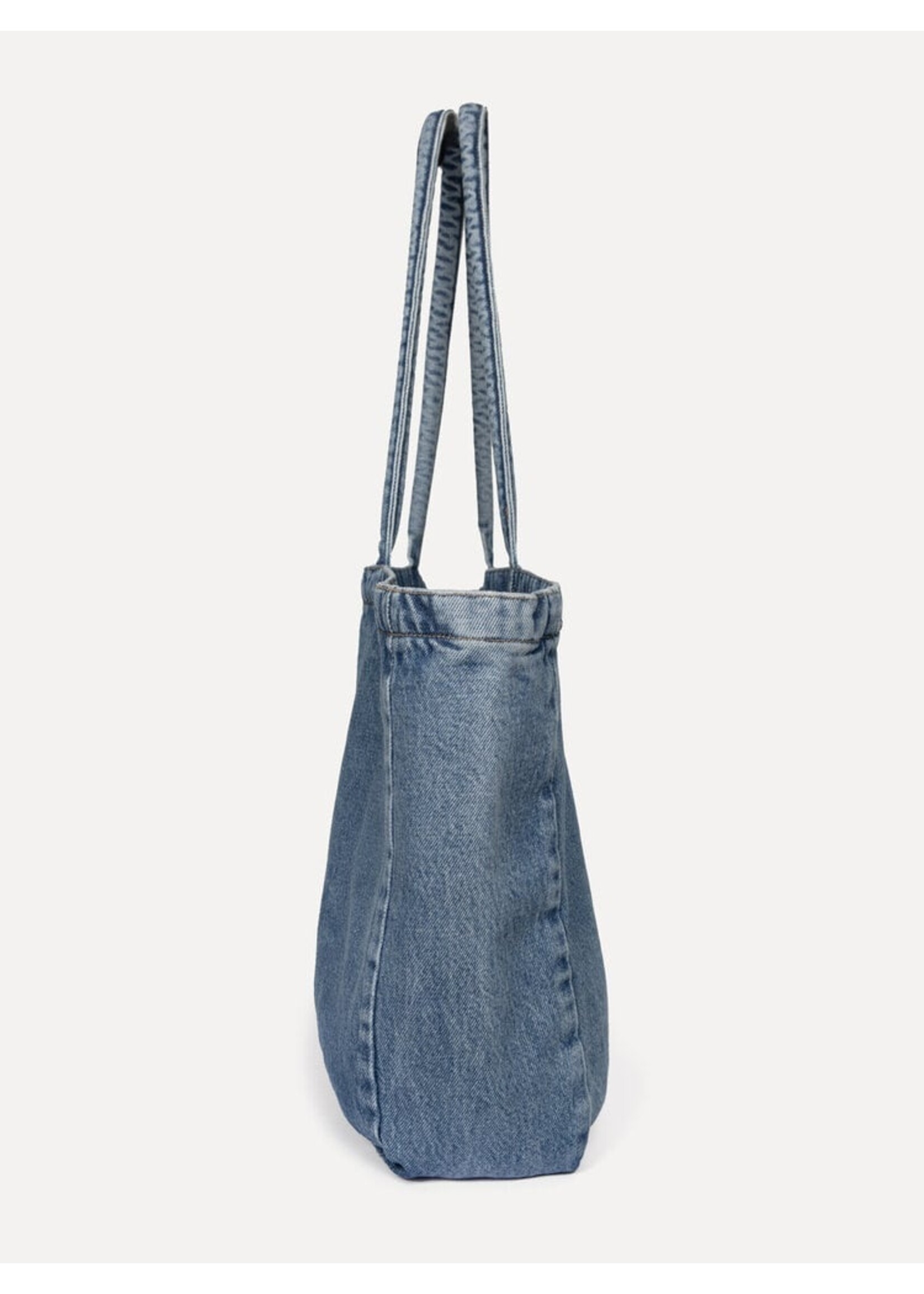 LES SOEURS LS ABEL DENIM SHOPPER DENIM BLUE