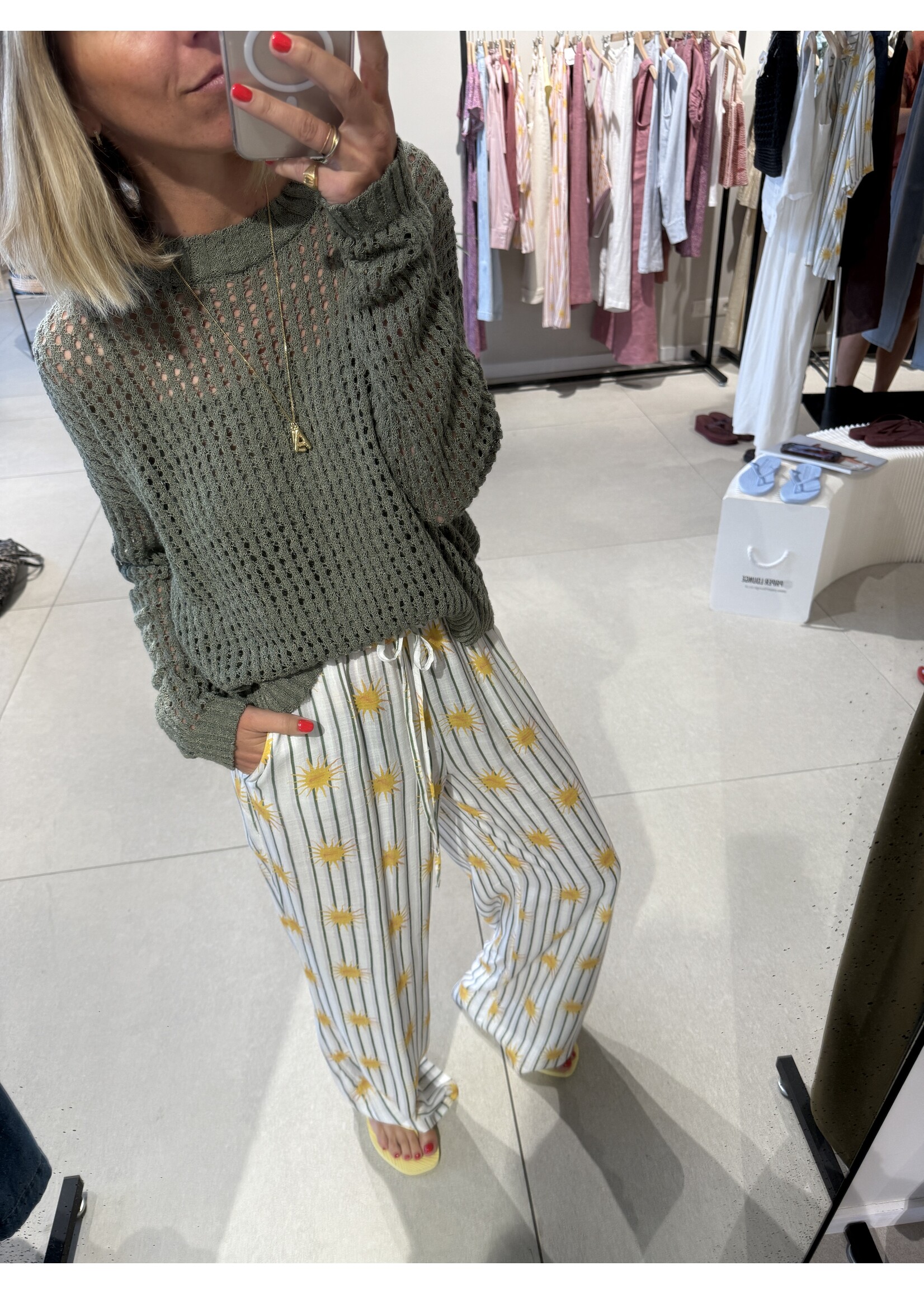 MUS & BOMBON MBB SOLEADO TROUSERS SKY