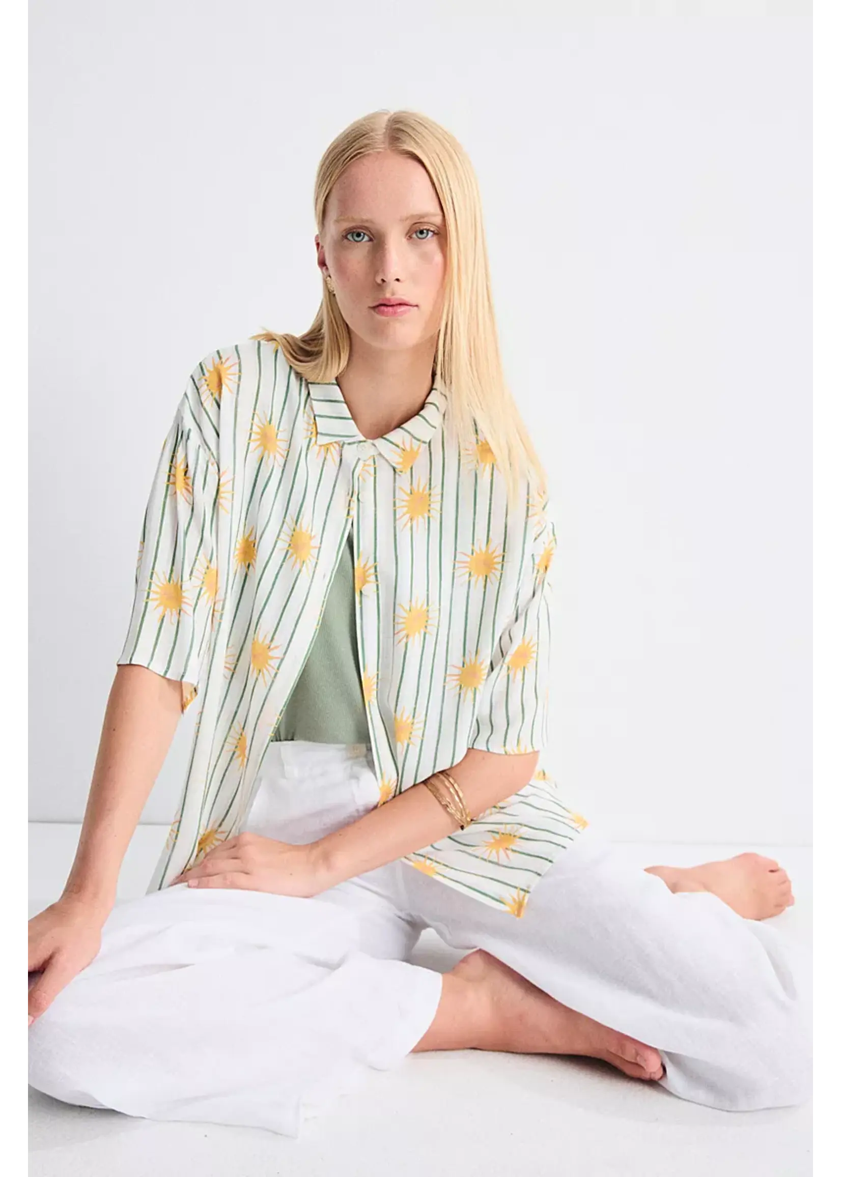 MUS & BOMBON MBB SOLEADO SHIRT SKY