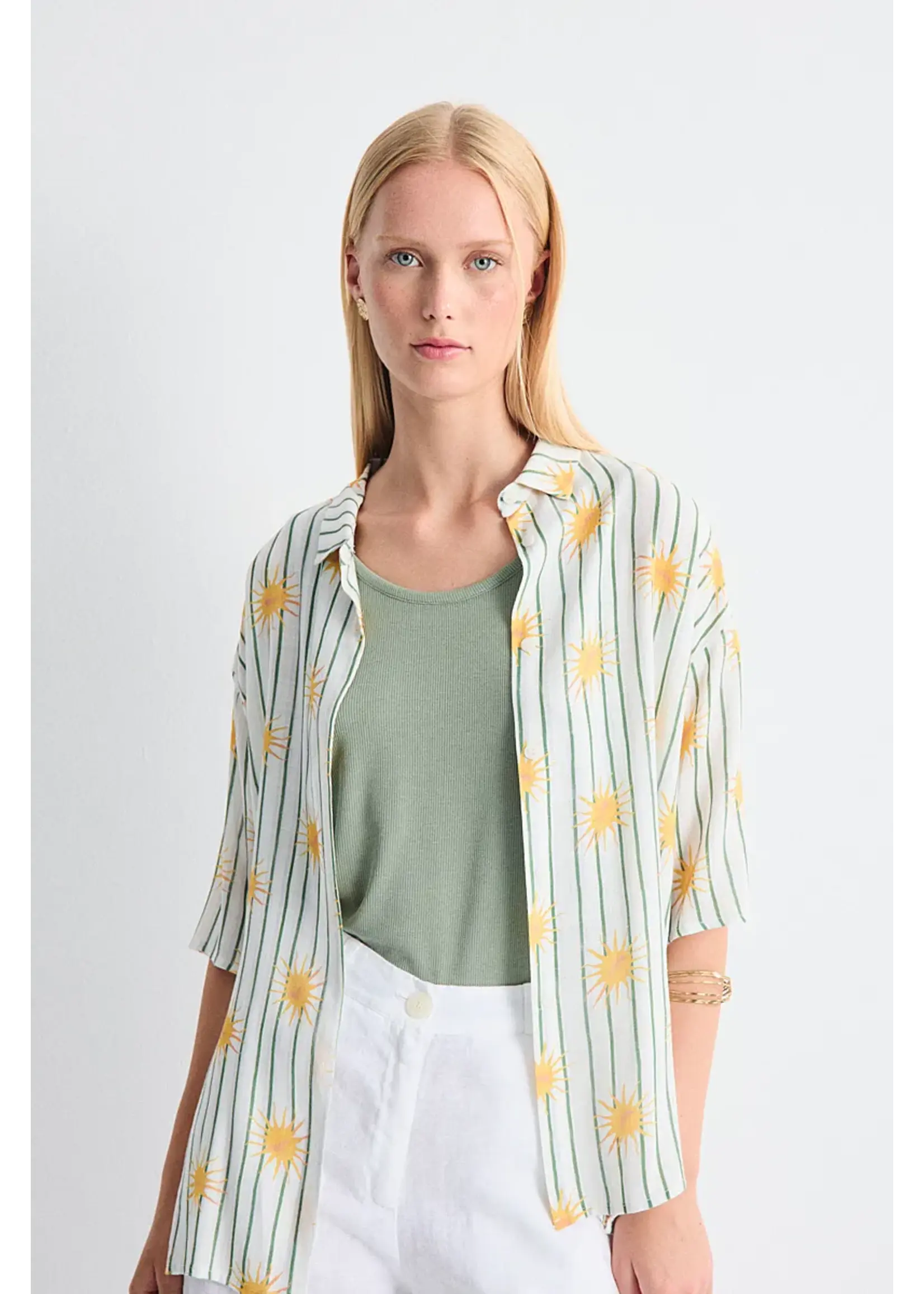 MUS & BOMBON MBB SOLEADO SHIRT SKY