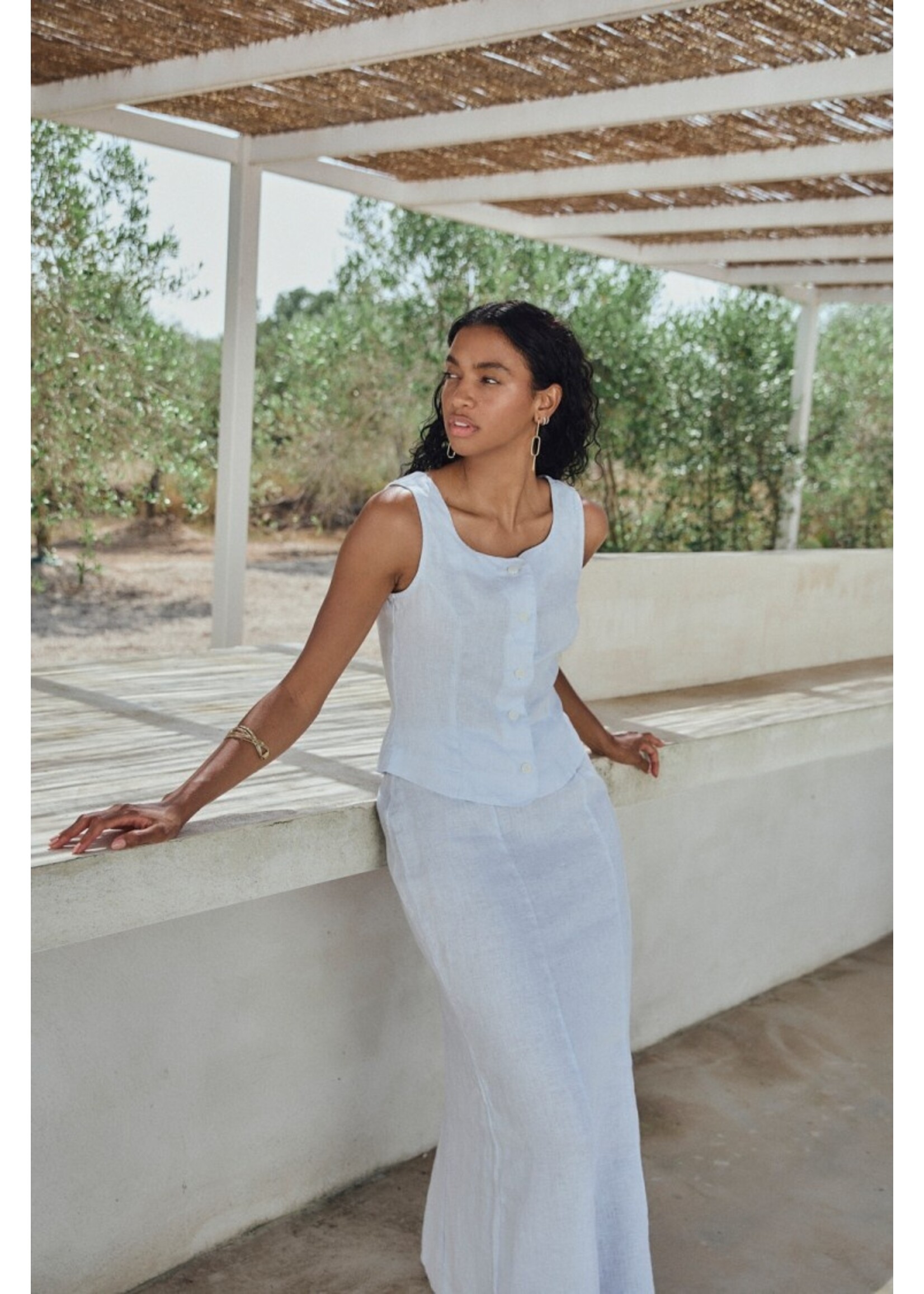 MUS & BOMBON MBB CYRA TOP WHITE