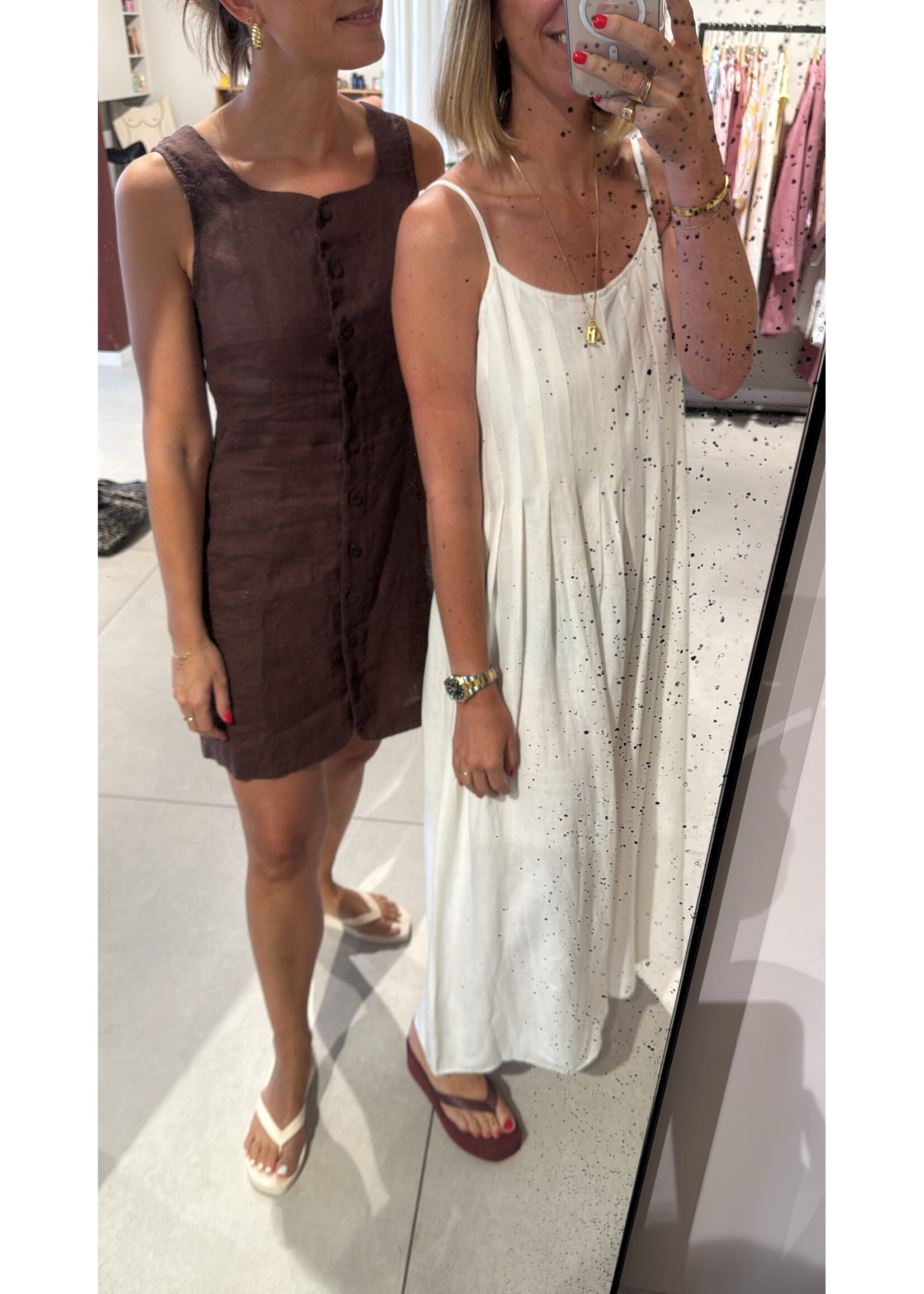 MUS & BOMBON MBB ARANI DRESS BROWN