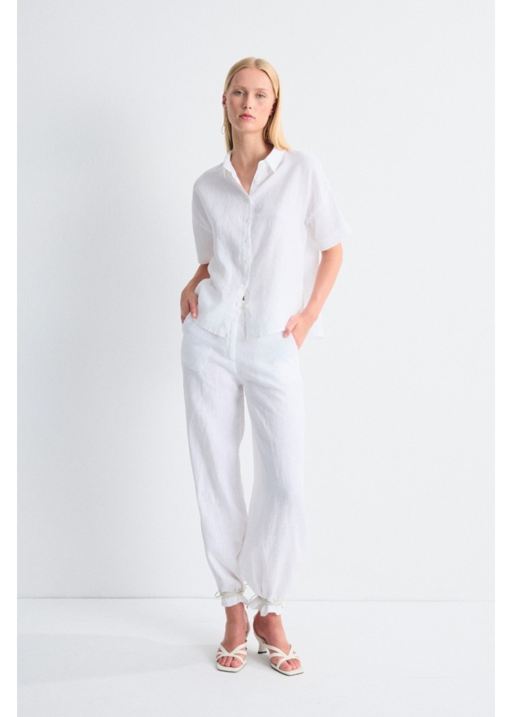 MUS & BOMBON MBB BOBBY SHIRT WHITE