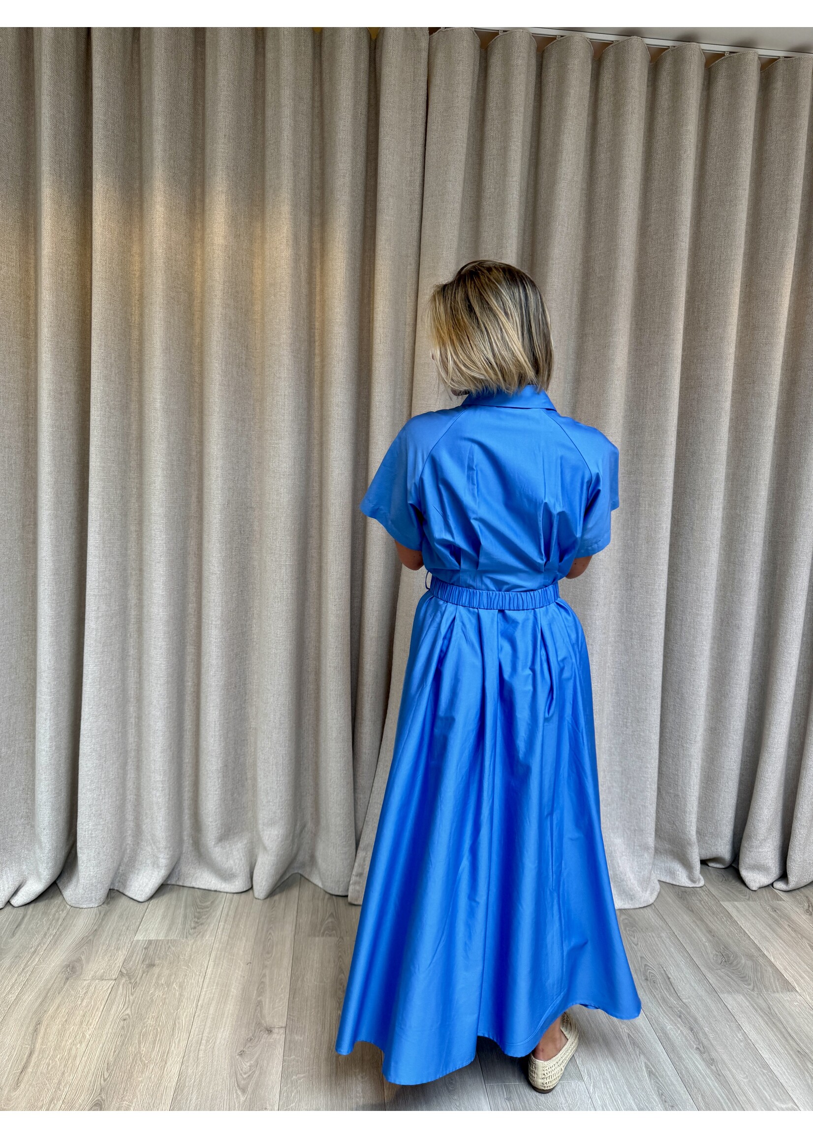 YAS YASSIMANA SS LONG DRESS MARINA