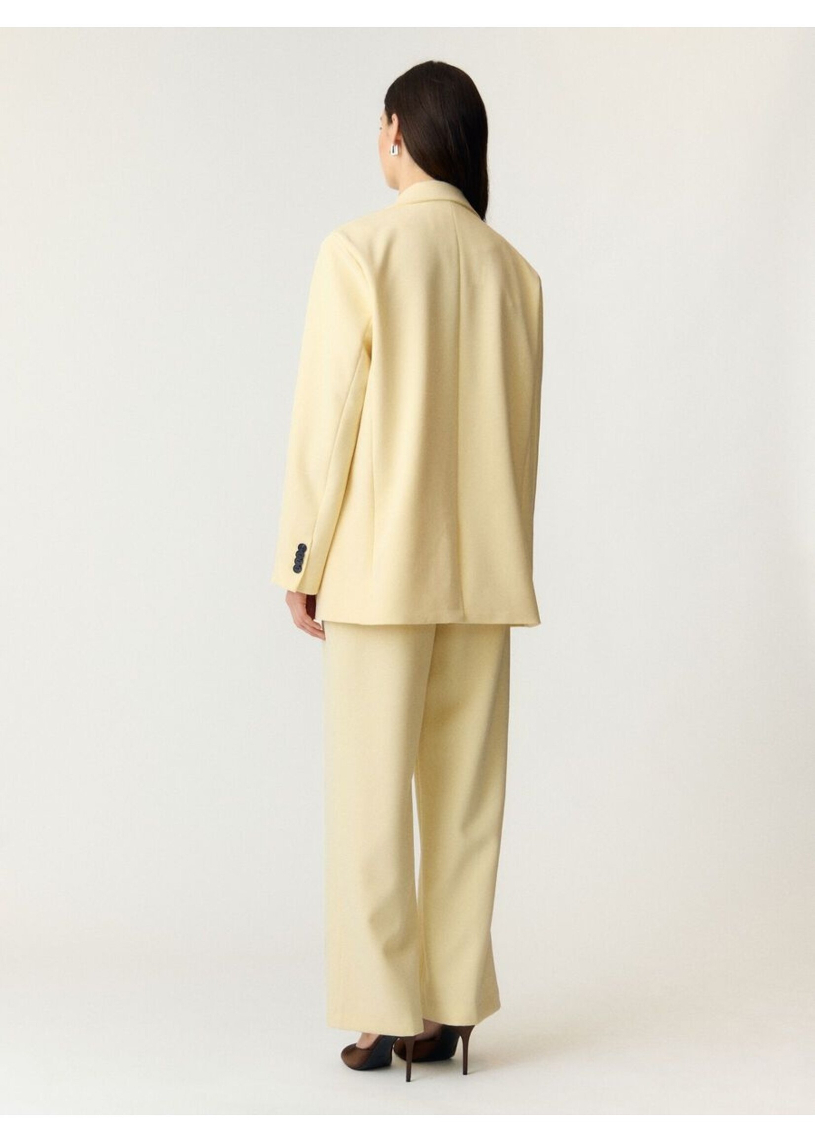 SELECTED FEMME YASLIKKA OVERSIZED BLAZER FRENCH VANILLA