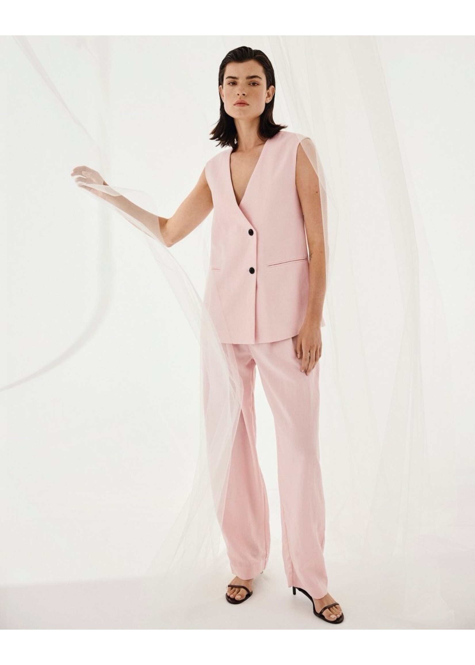 MOSS CPH MSCH FRANCISKA SL BLAZER LOTUS MELANGE
