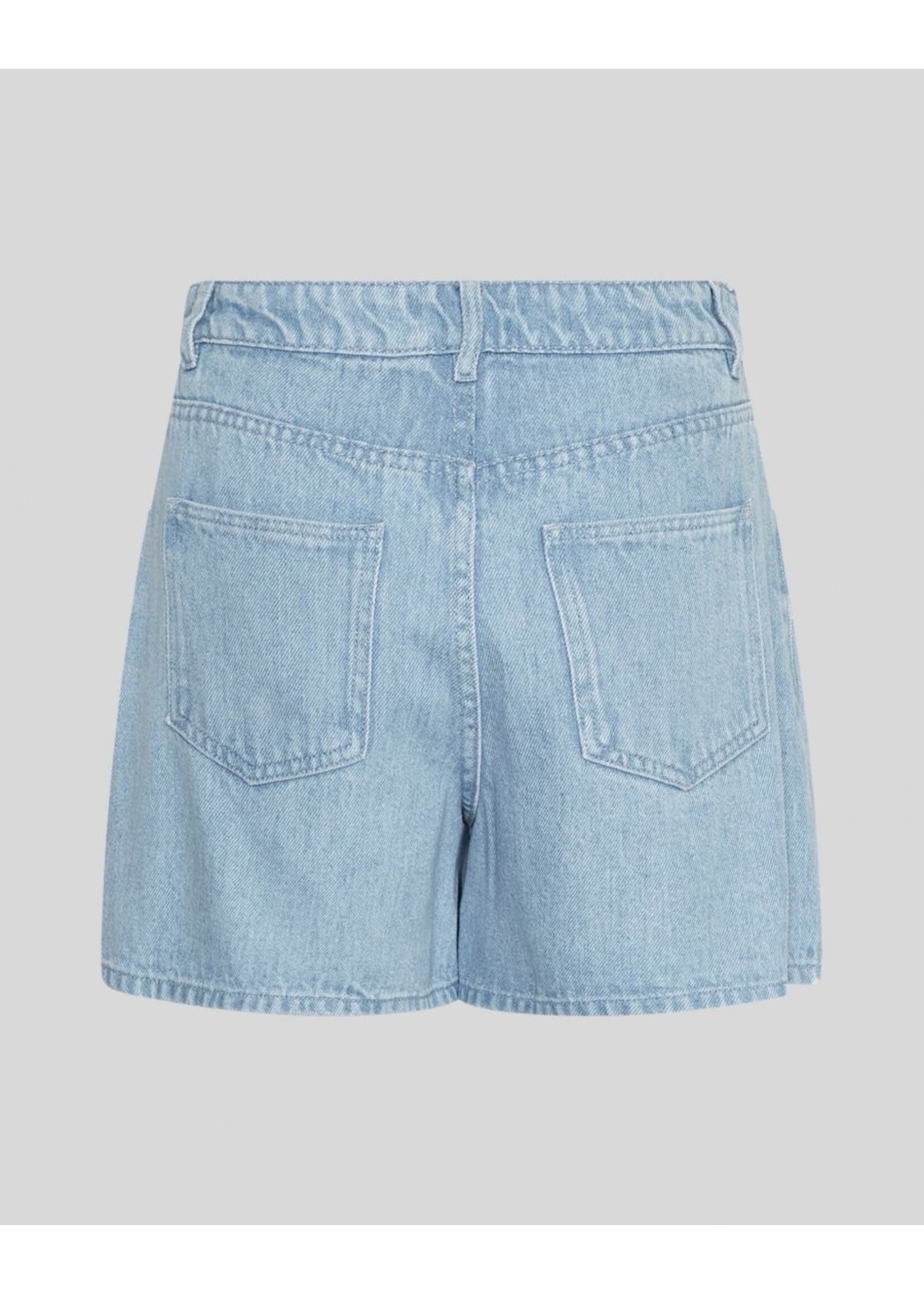 MOSS CPH MSCH SAPHINA HW SHORTS LIGHT BLUE WASH