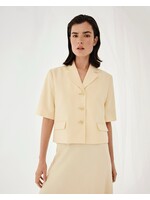 MOSS CPH MSCH KEELEY 2/4 BLAZER BLEACHED SAND