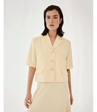 MOSS CPH MSCH KEELEY 2/4 BLAZER BLEACHED SAND