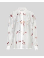 MOSS CPH MSCH SABINE LS SHIRT EMB EGRET