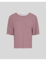 MOSS CPH MSCH JANA SS TEE STP EGRET/RHUBARB