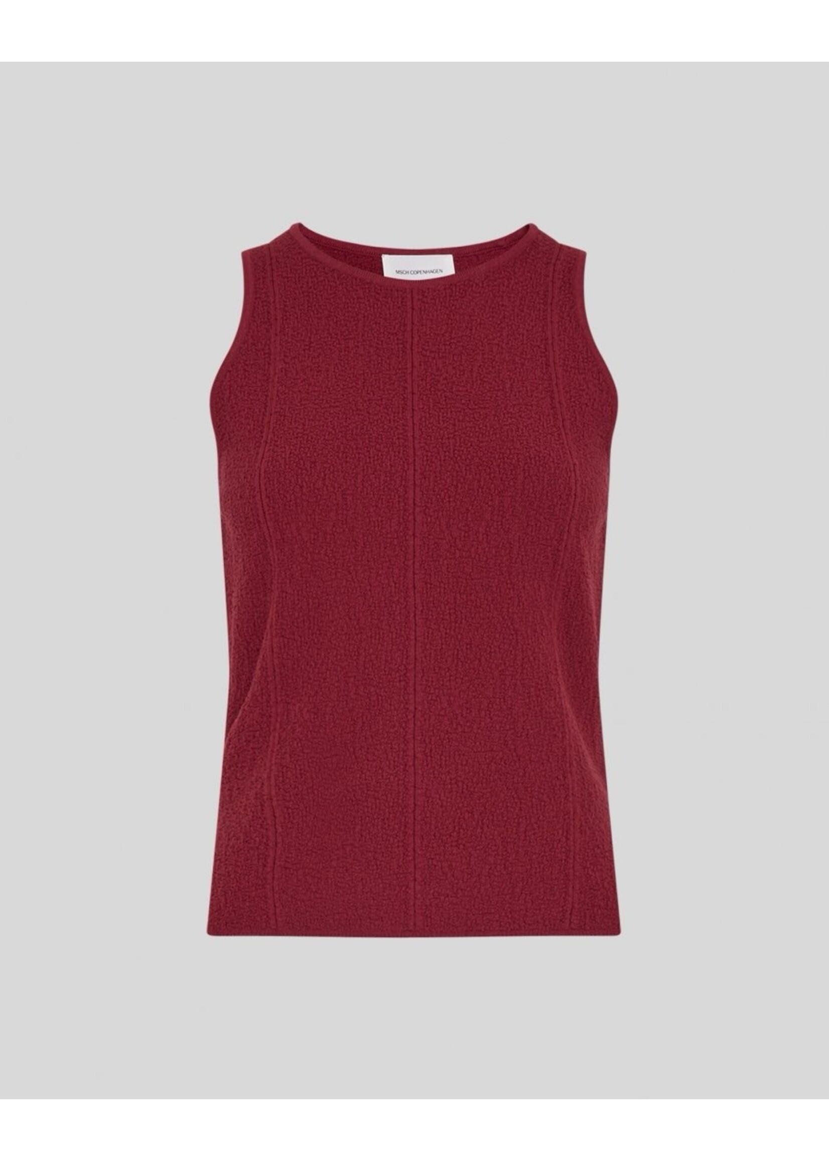 MOSS CPH MSCH CHARLITTA SL TOP RHUBARB