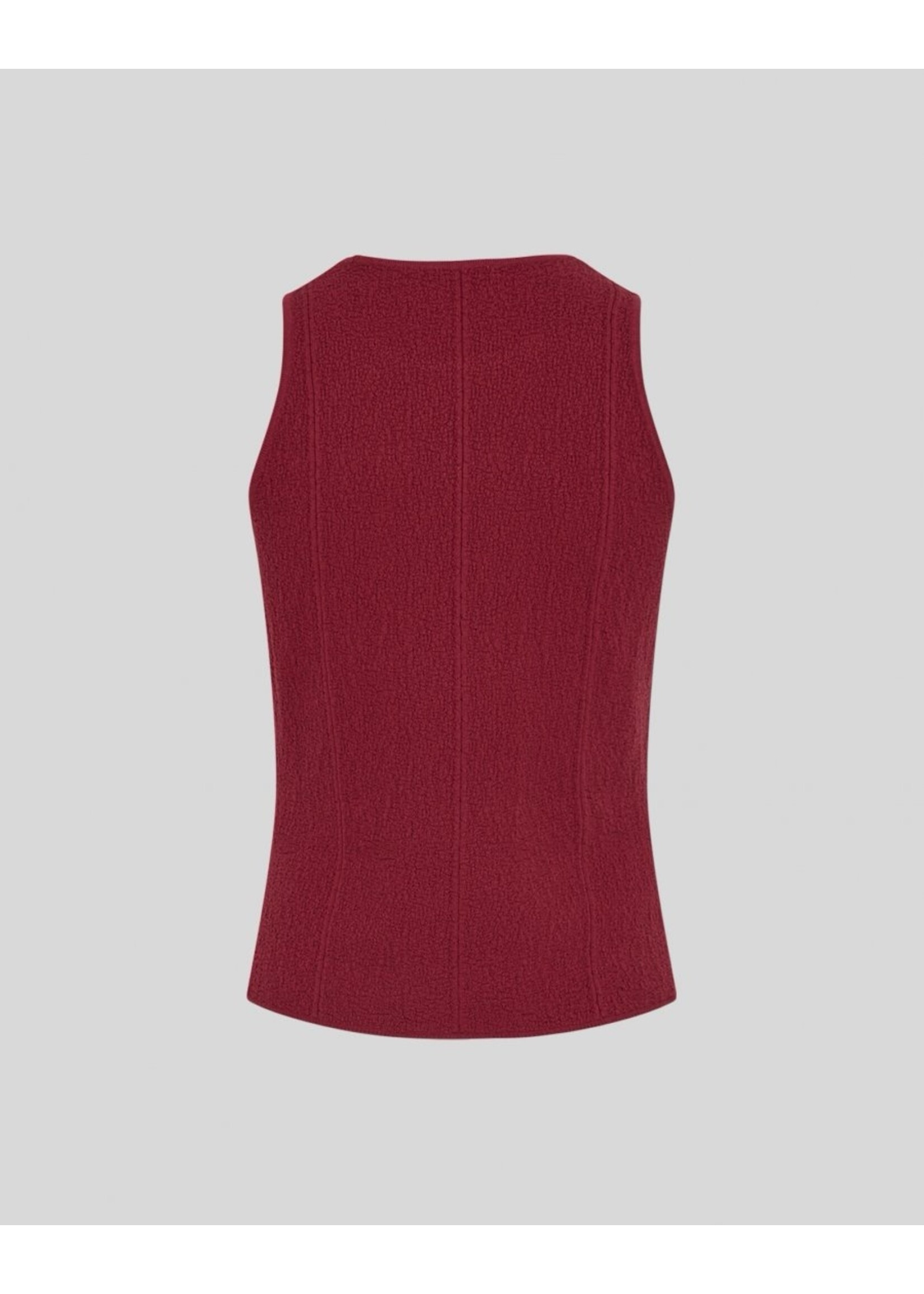 MOSS CPH MSCH CHARLITTA SL TOP RHUBARB