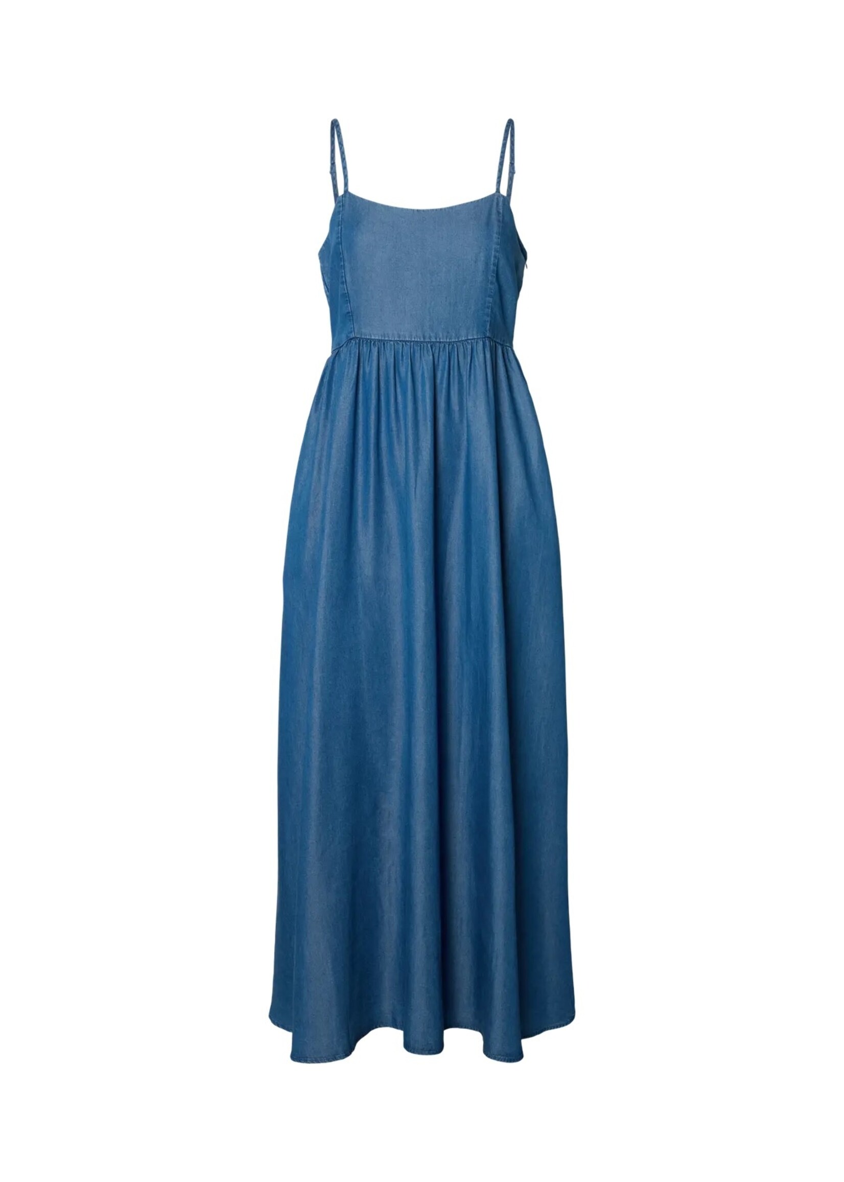 SELECTED FEMME SLFJANNA REGULAR SL ANKLE DRESS MED BLUE DENIM