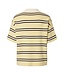 YAS YASISABELL 2/4  KNIT STRIPES ANISE/BROWN