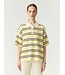 YAS YASISABELL 2/4  KNIT STRIPES ANISE/BROWN