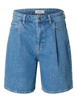 SELECTED FEMME SLFWIDE MERLE-KORI HW DENIM SHORTS LIGHT BLUE
