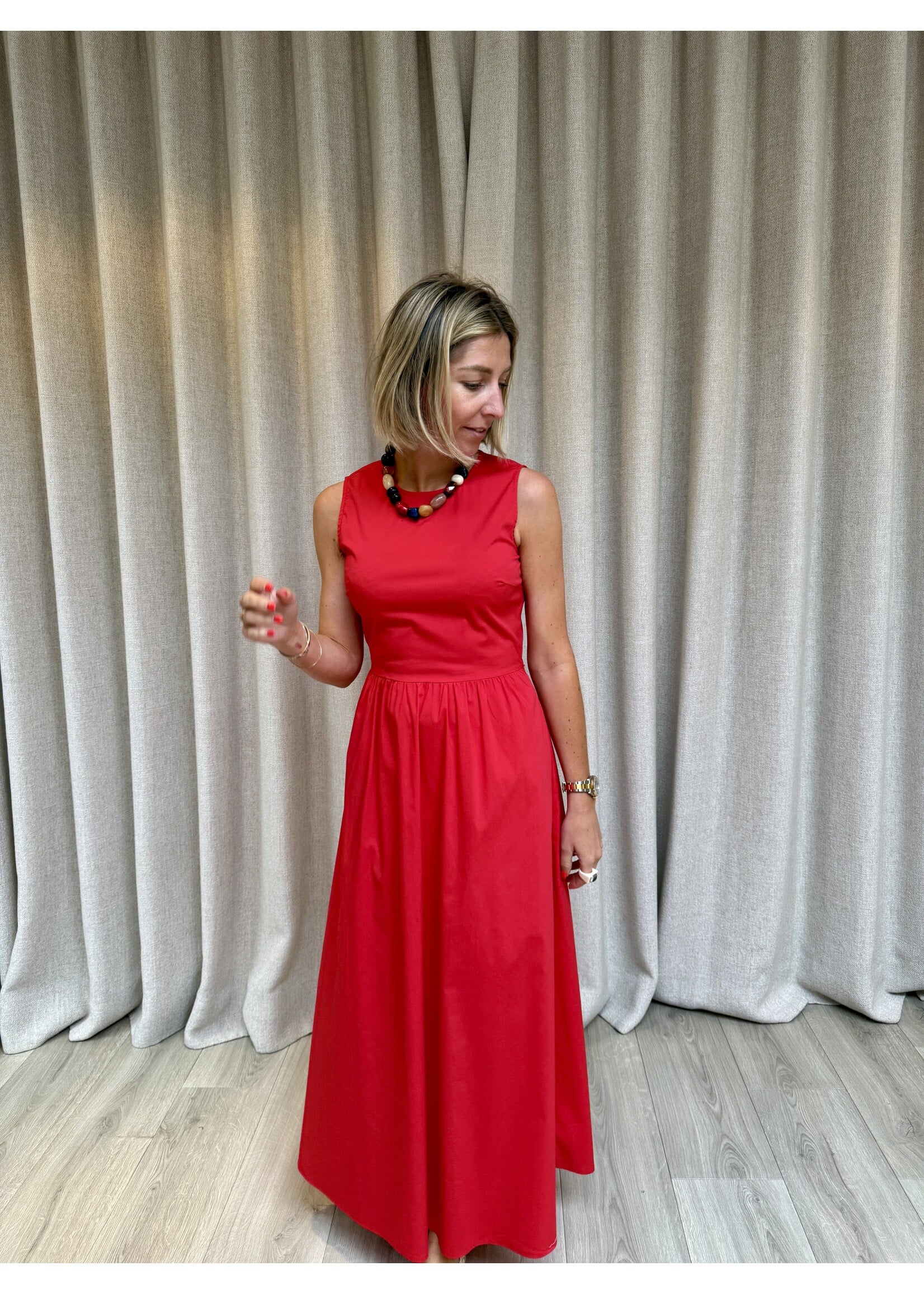 LA ROUGE LR VICKY SSL DRESS RED LR1888