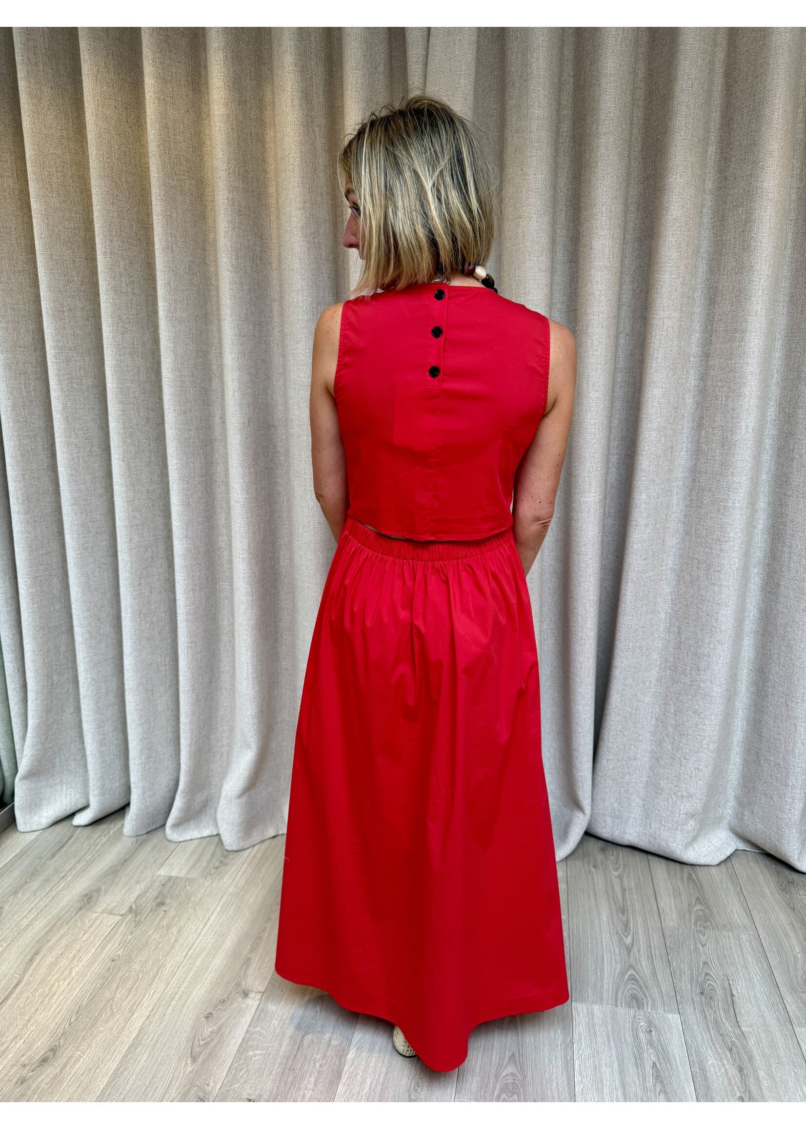 LA ROUGE LR VICKY SSL DRESS RED LR1888