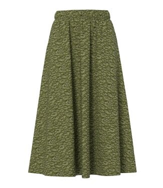 YAS YASDAZLY HW LONG SKIRT SPHAGNUM