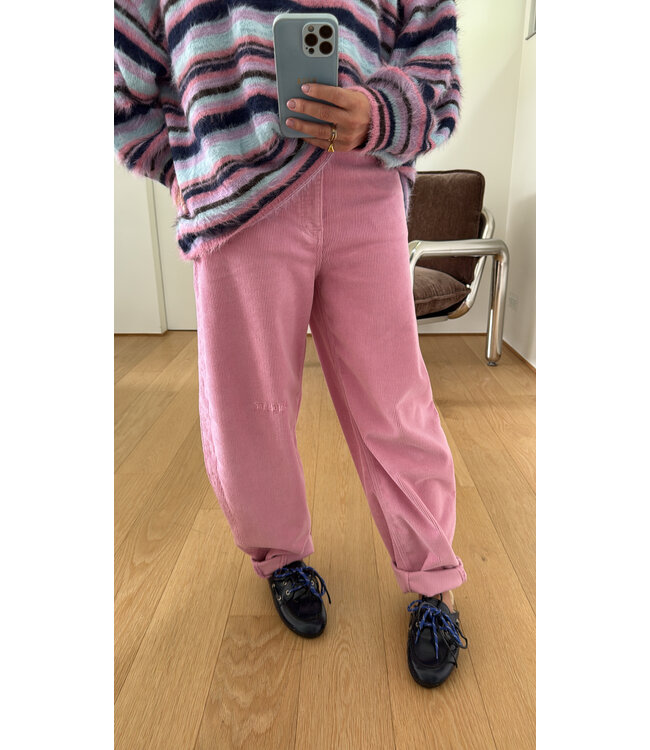 STIEGLITZ ST MIMI TROUSERS CORDUROY PINK