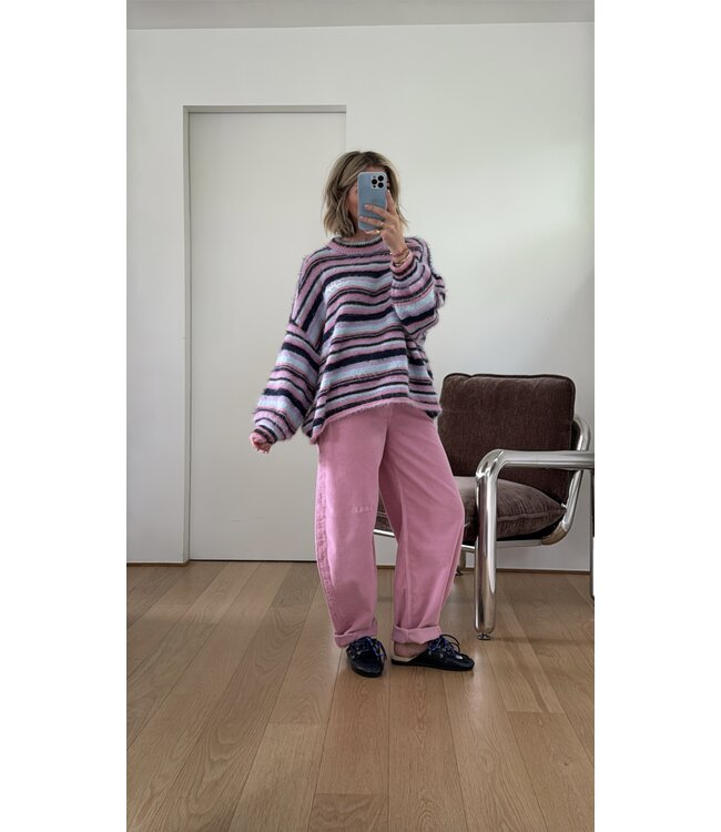 STIEGLITZ ST MIMI TROUSERS CORDUROY PINK