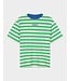 STIEGLITZ ST CAIRA T-SHIRT SS GREEN STRIPE