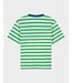 STIEGLITZ ST CAIRA T-SHIRT SS GREEN STRIPE