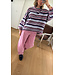 STIEGLITZ ST TONIA PULL STRIPED PURPLE/LILA/PINK