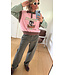 STIEGLITZ ST MIO KNITTED SPENCER PINK