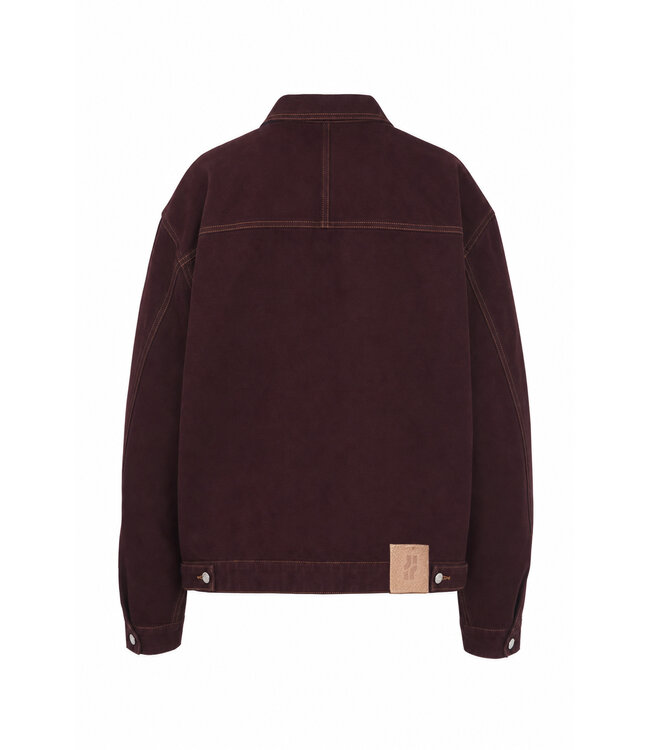 JIJI JI PEDRO JACKET DENIM BORDEAUX