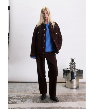 JIJI JI PEDRO JACKET DENIM BORDEAUX