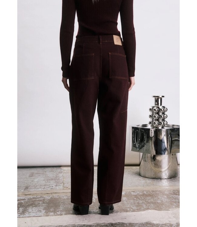 JIJI JI JEREMY JEANS BORDEAUX