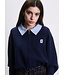JIJI JI JIM CARDIGAN BLUE MARINE