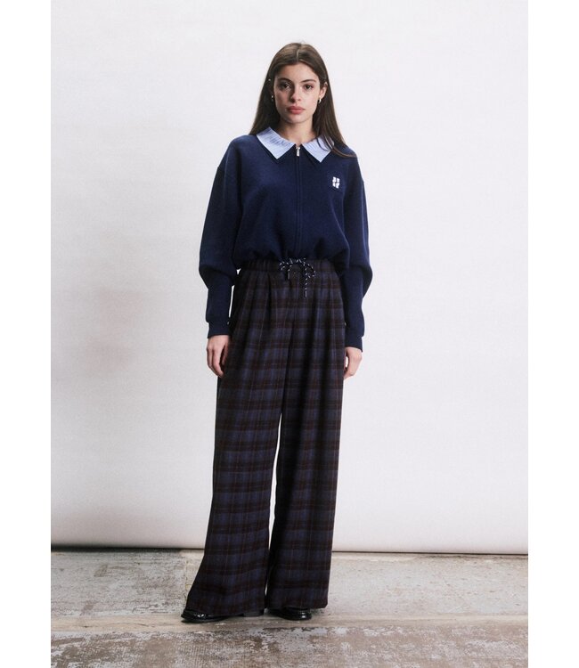 JIJI JI JIM CARDIGAN BLUE MARINE