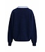 JIJI JI JIM CARDIGAN BLUE MARINE