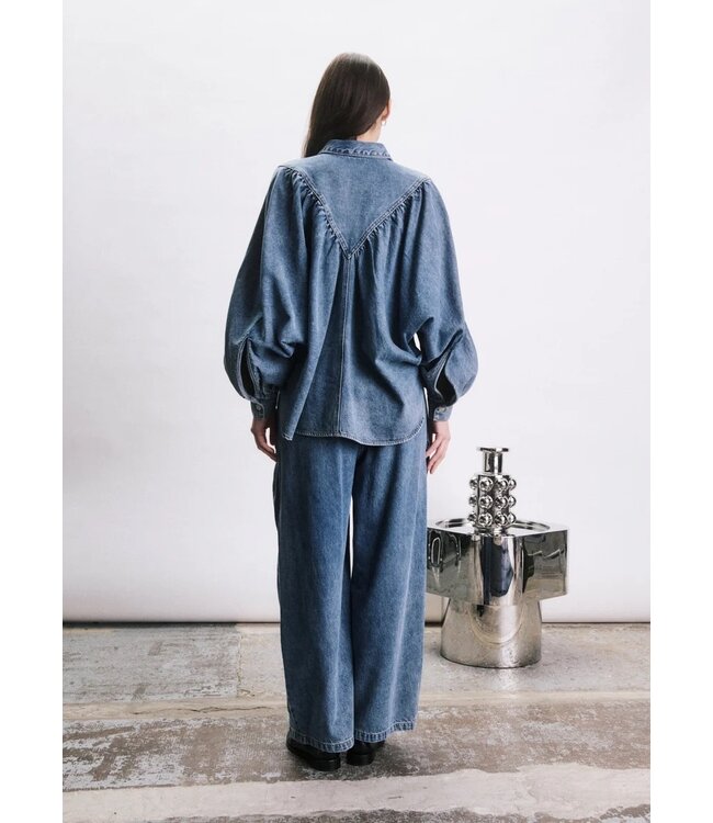 JIJI JI ATLAS JEANSHEMD BLUE