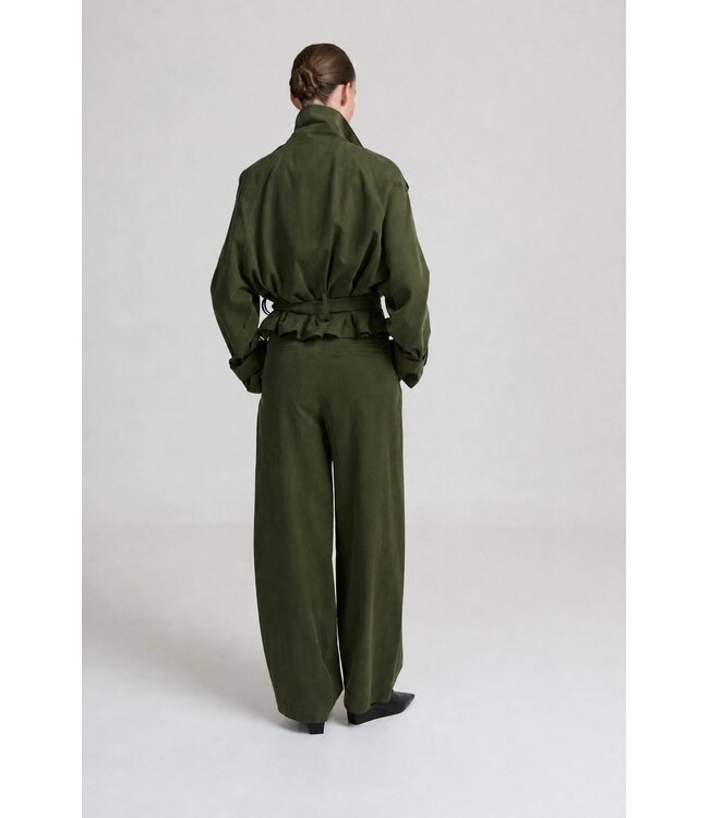 LIVTHELABEL LTL CAMILLE PANTS KHAKI GREEN
