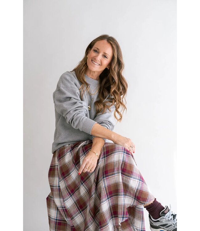 HELD HE JUNE SKIRT SQUARE BORDEAUX